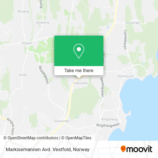 Markisemannen Avd. Vestfold map