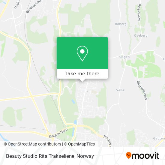 Beauty Studio Rita Trakseliene map