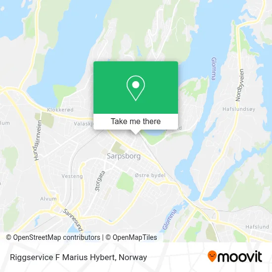 Riggservice F Marius Hybert map