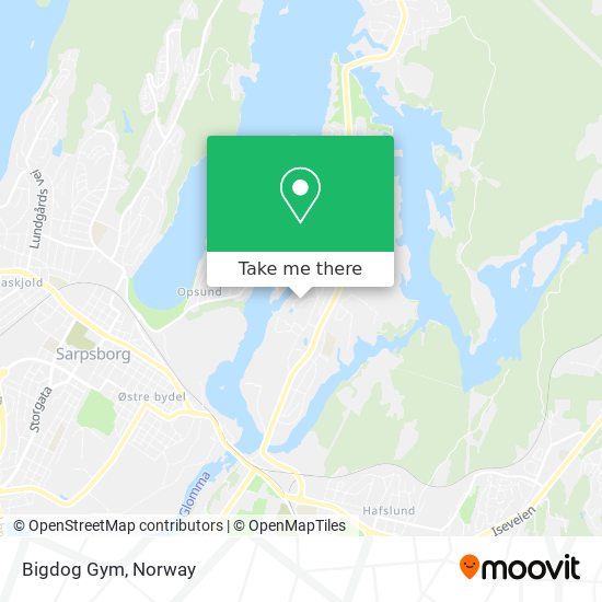 Bigdog Gym map