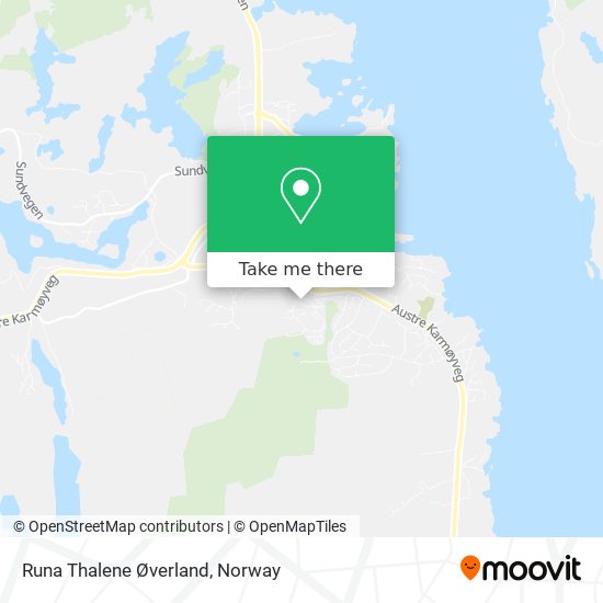 Runa Thalene Øverland map
