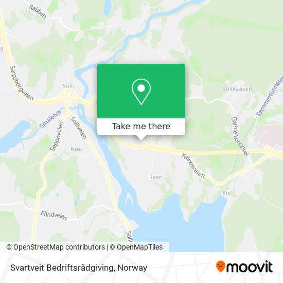 Svartveit Bedriftsrådgiving map