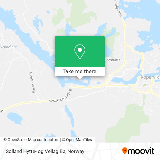 Solland Hytte- og Veilag Ba map