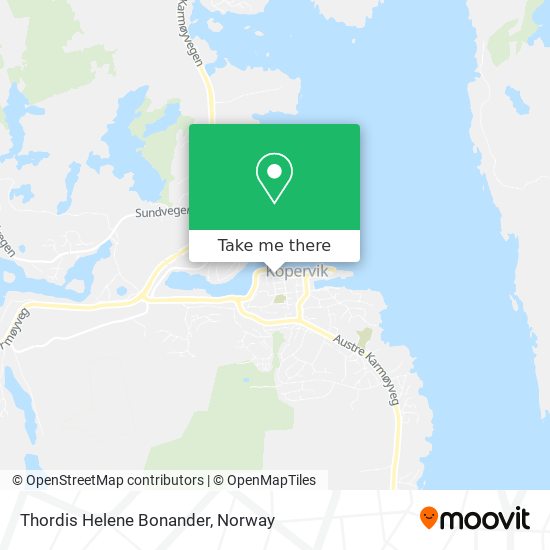 Thordis Helene Bonander map