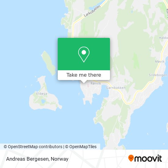 Andreas Bergesen map