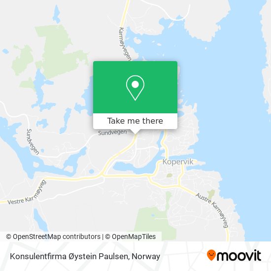 Konsulentfirma Øystein Paulsen map