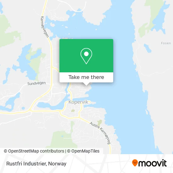 Rustfri Industrier map