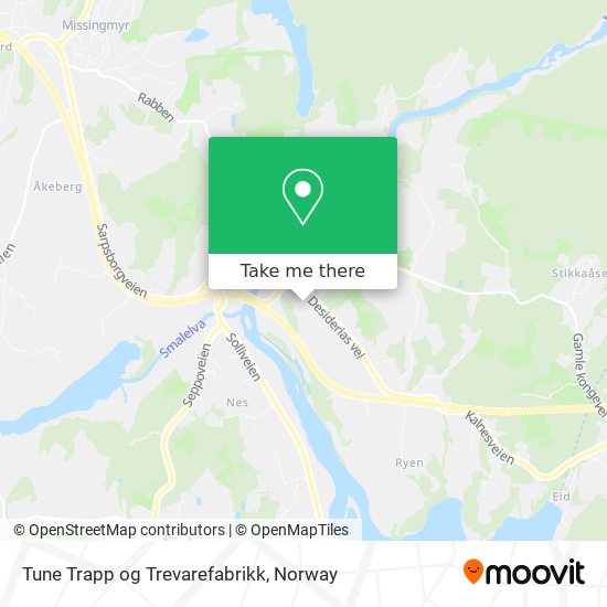 Tune Trapp og Trevarefabrikk map