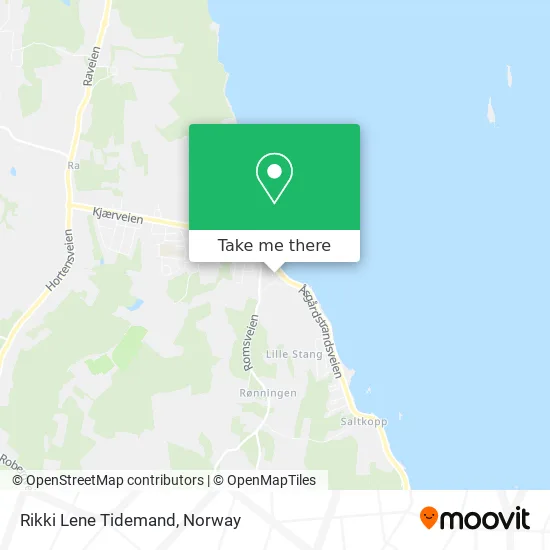 Rikki Lene Tidemand map