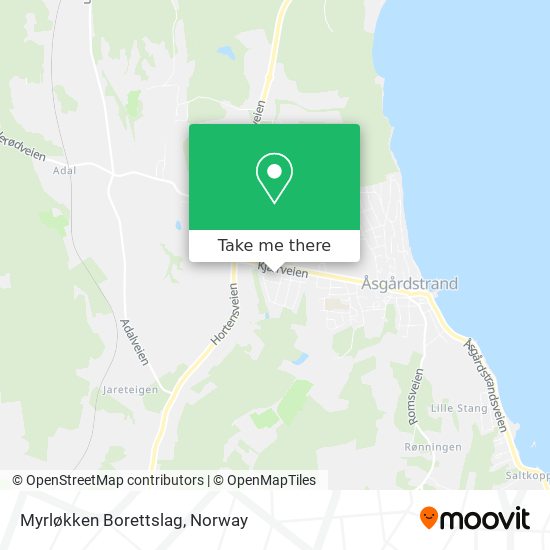 Myrløkken Borettslag map