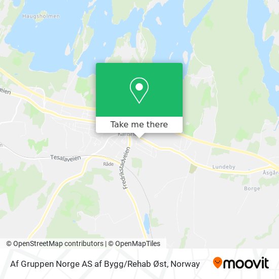 Af Gruppen Norge AS af Bygg / Rehab Øst map