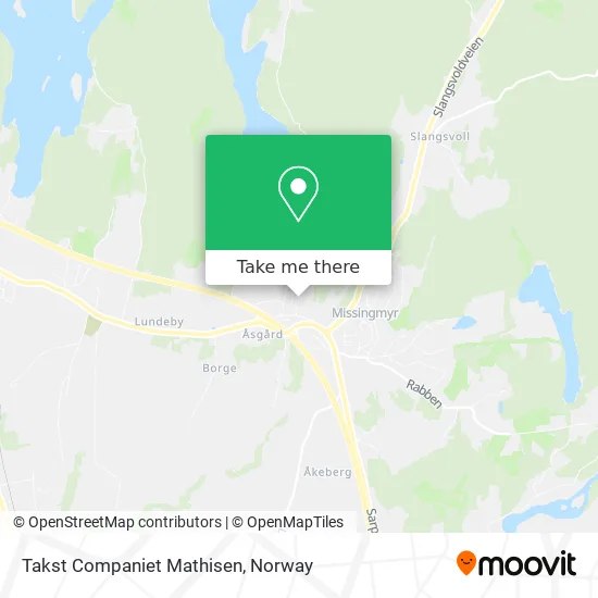 Takst Companiet Mathisen map