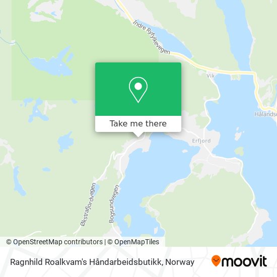 Ragnhild Roalkvam's Håndarbeidsbutikk map
