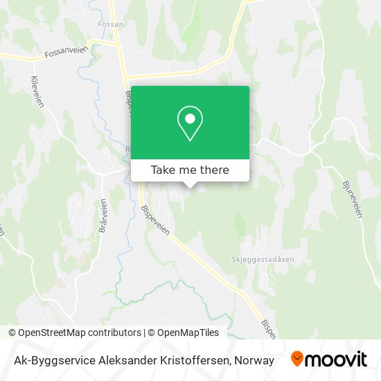 Ak-Byggservice Aleksander Kristoffersen map