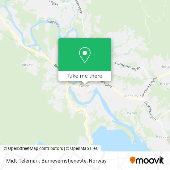 Midt-Telemark Barnevernstjeneste map