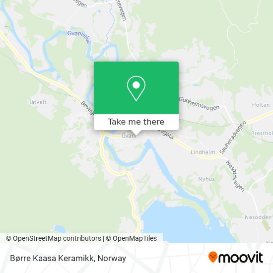 Børre Kaasa Keramikk map