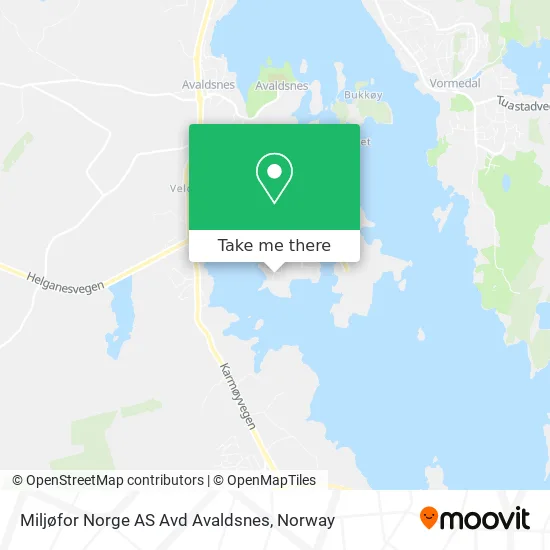 Miljøfor Norge AS Avd Avaldsnes map