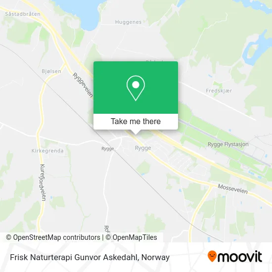 Frisk Naturterapi Gunvor Askedahl map