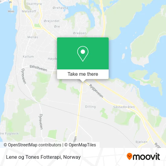Lene og Tones Fotterapi map