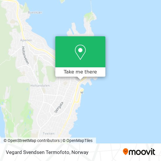 Vegard Svendsen Termofoto map
