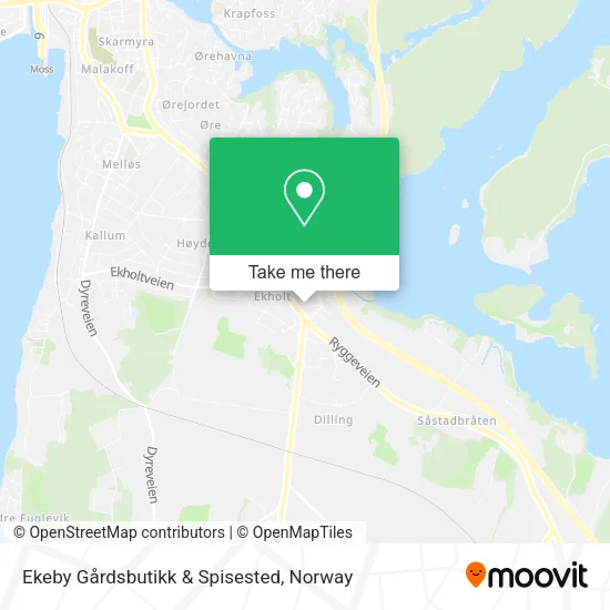 Ekeby Gårdsbutikk & Spisested map