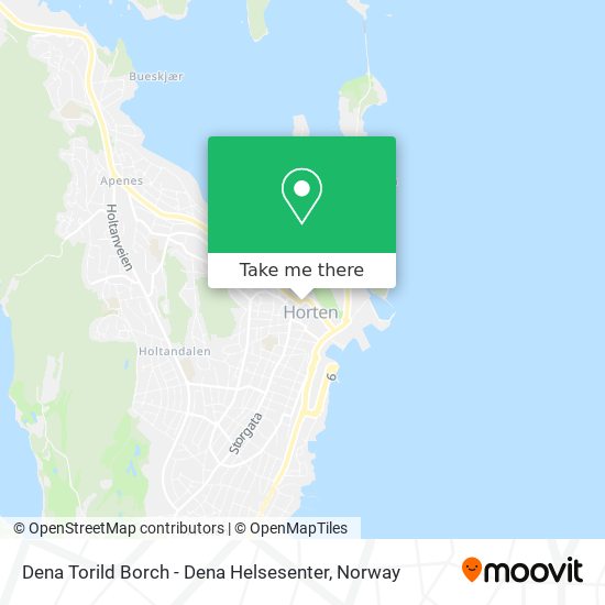 Dena Torild Borch - Dena Helsesenter map