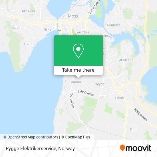 Rygge Elektrikerservice map