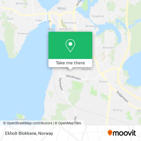 Ekholt Blokkene map