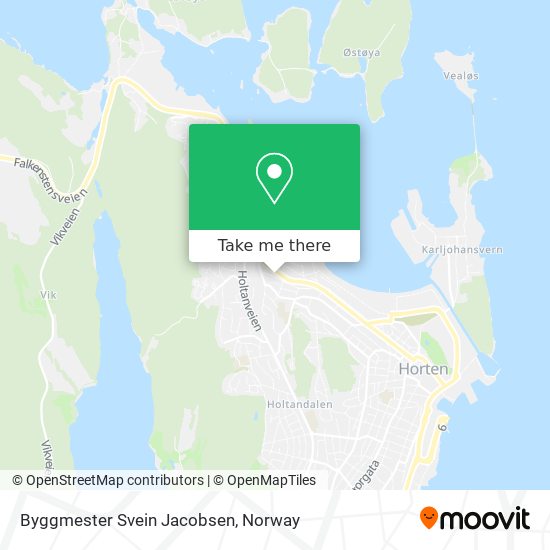 Byggmester Svein Jacobsen map