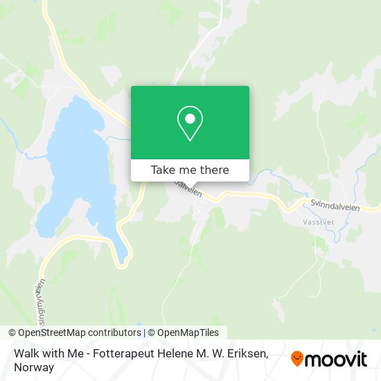 Walk with Me - Fotterapeut Helene M. W. Eriksen map