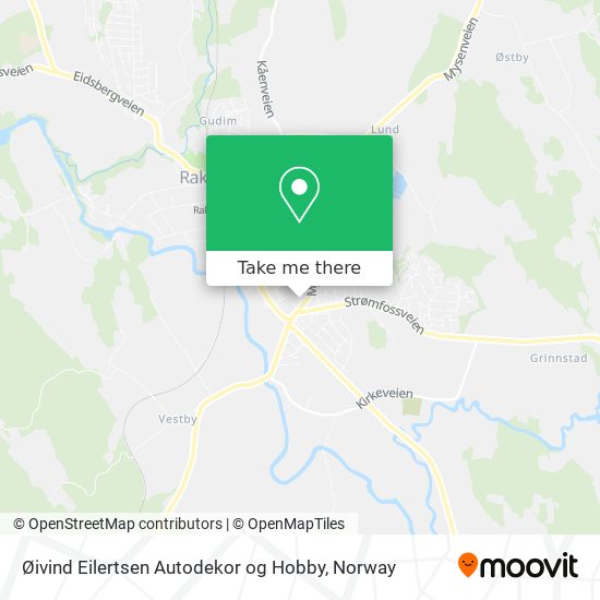 Øivind Eilertsen Autodekor og Hobby map