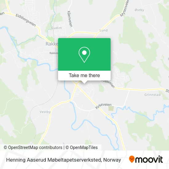 Henning Aaserud Møbeltapetserverksted map