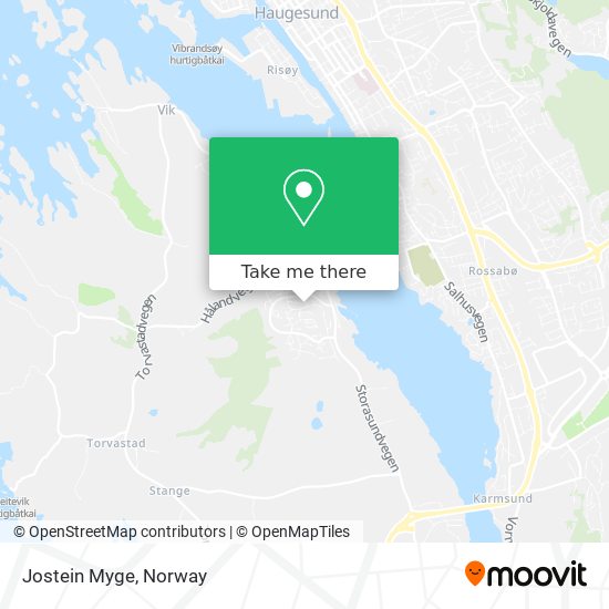 Jostein Myge map