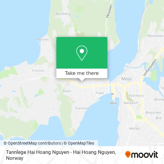 Tannlege Hai Hoang Nguyen - Hai Hoang Nguyen map
