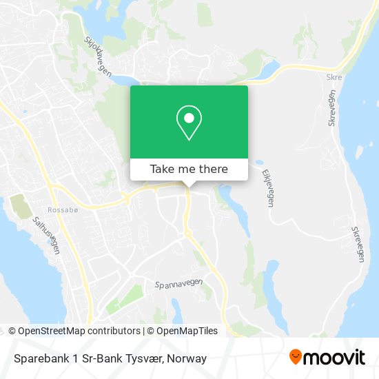 Sparebank 1 Sr-Bank Tysvær map
