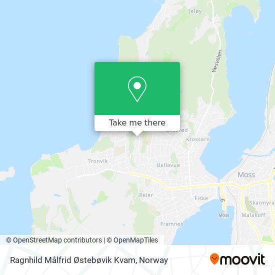 Ragnhild Målfrid Østebøvik Kvam map