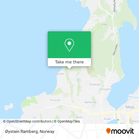 Øystein Ramberg map