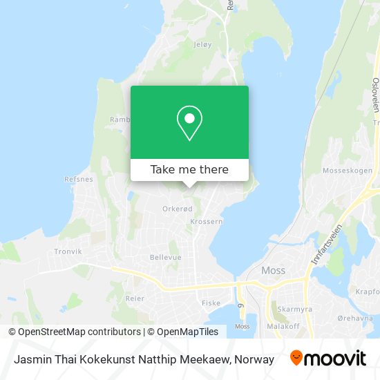 Jasmin Thai Kokekunst Natthip Meekaew map