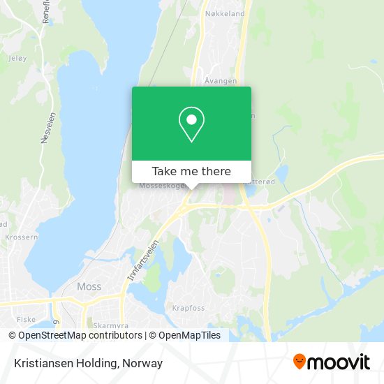 Kristiansen Holding map