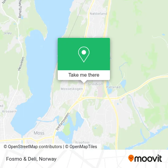 Fosmo & Deli map