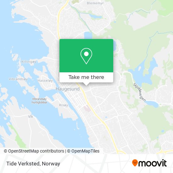 Tide Verksted map