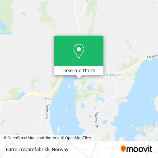 Førre Trevarefabrikk map