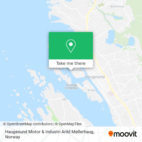 Haugesund Motor & Industri Arild Møllerhaug map