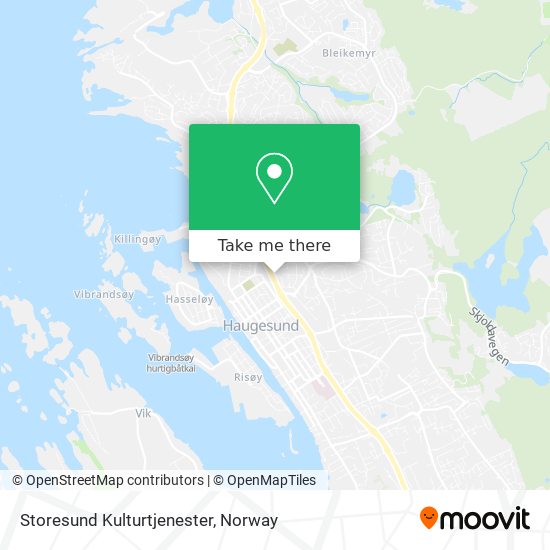 Storesund Kulturtjenester map