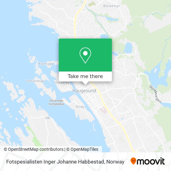 Fotspesialisten Inger Johanne Habbestad map