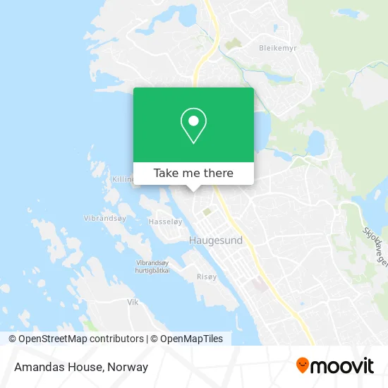 Amandas House map