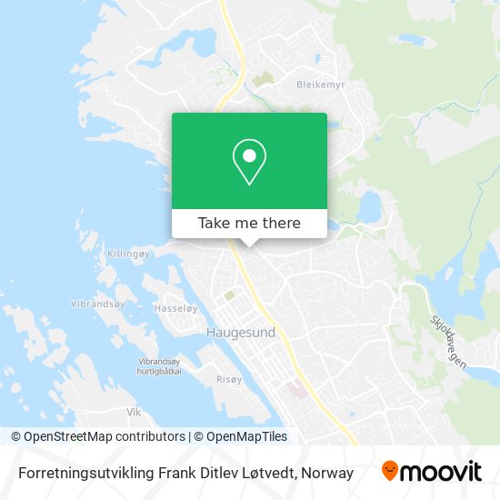 Forretningsutvikling Frank Ditlev Løtvedt map