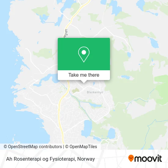 Ah Rosenterapi og Fysioterapi map