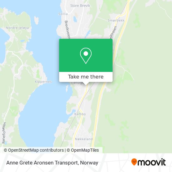 Anne Grete Aronsen Transport map