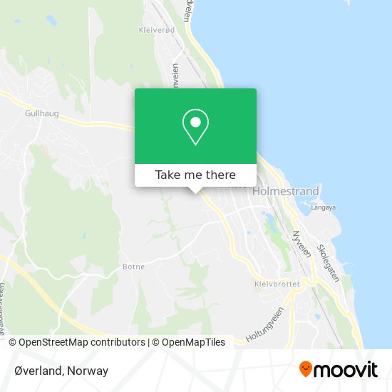Øverland map